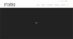 Desktop Screenshot of fimigroup.com